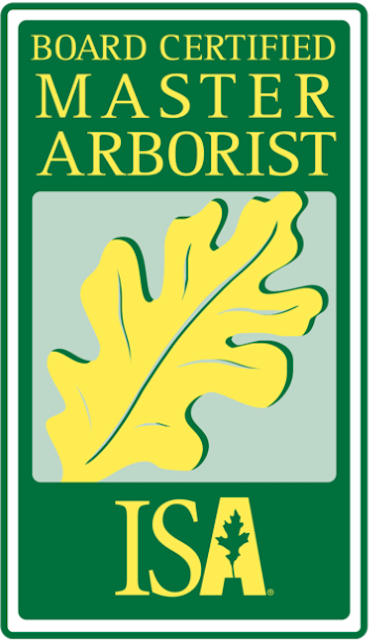 A Board Certified Master Arborist. Only 2% of arborists achieve Board Certified Master Arborist level